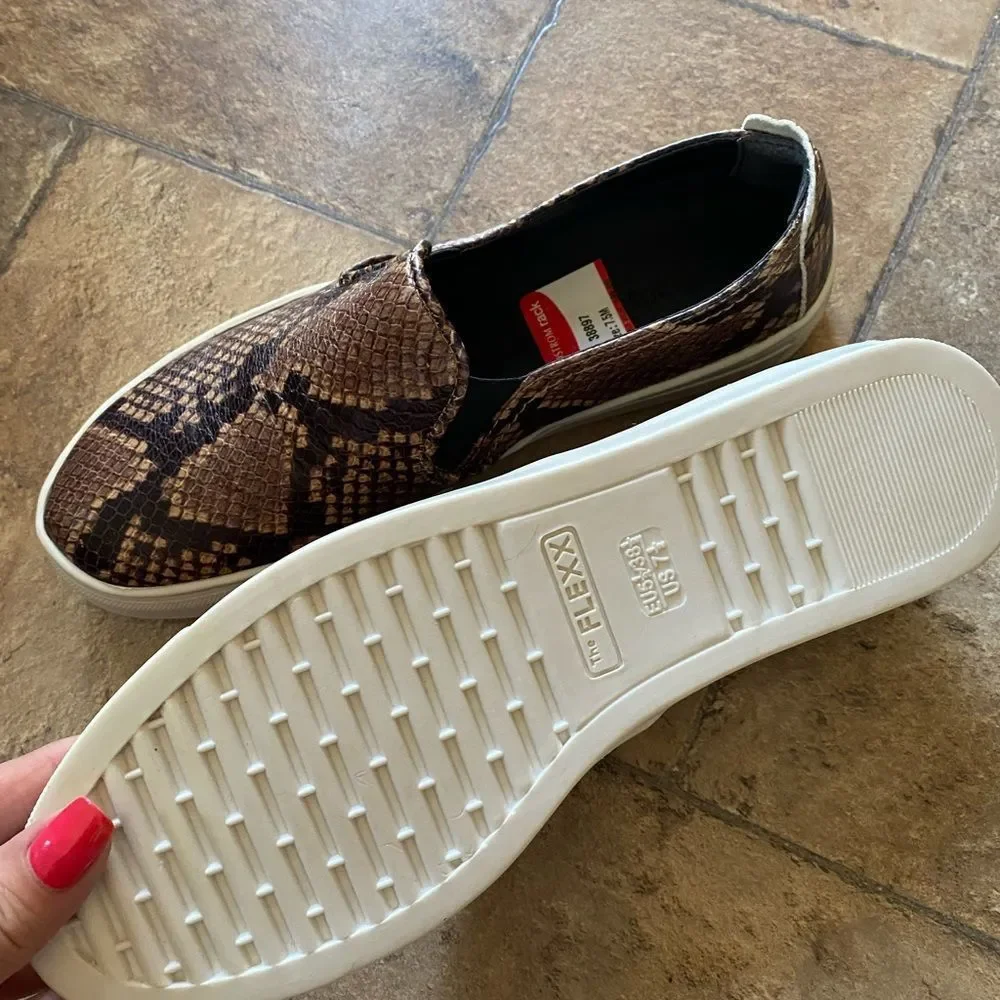 The Flexx snakeskin sneakers New_5